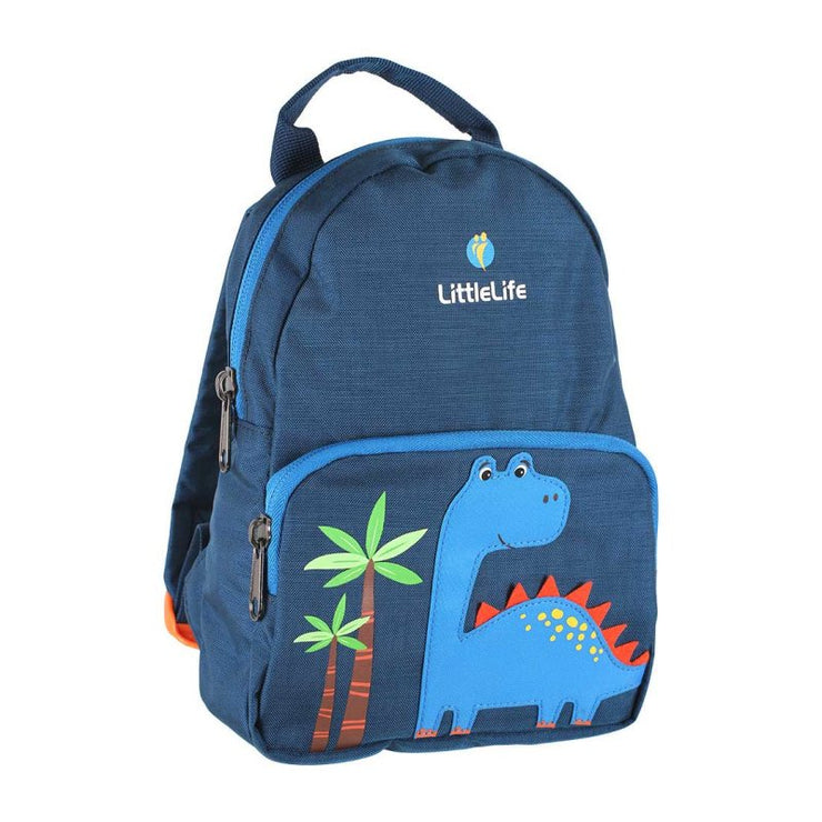 LittleLife Dinosaur Friendly Faces Backpack with Rein