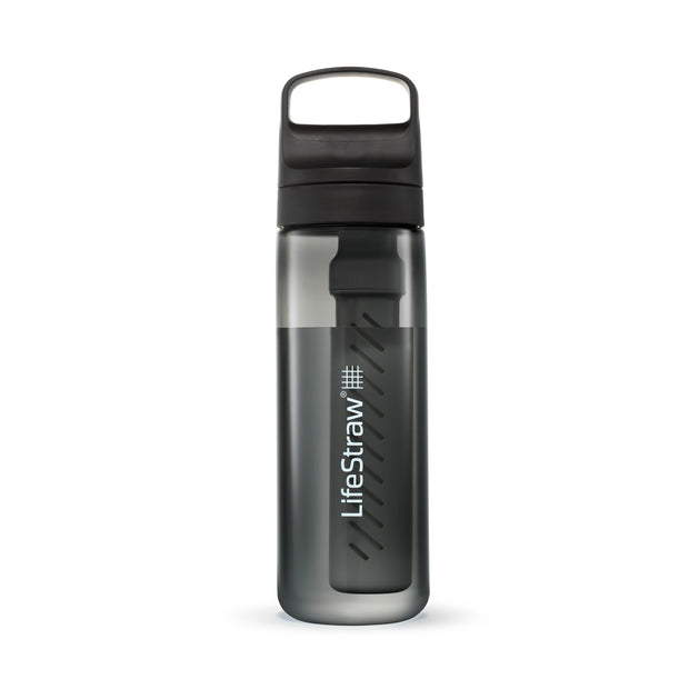 LifeStraw Go 650ml Filter Bottle - Nordic Noir Tritan Renew