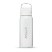 LifeStraw Go Stainless Steel 700ml Filter Water Bottle - Polar White