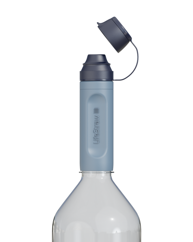 Lifestraw Peak Series Solo Straw Water Filter - Mountain Blue