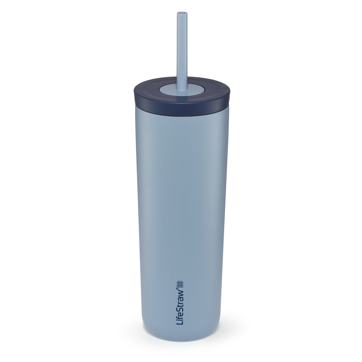 Lifestraw Go Stainless Steel Water Filter Tumbler - 500ml Icelandic Blue