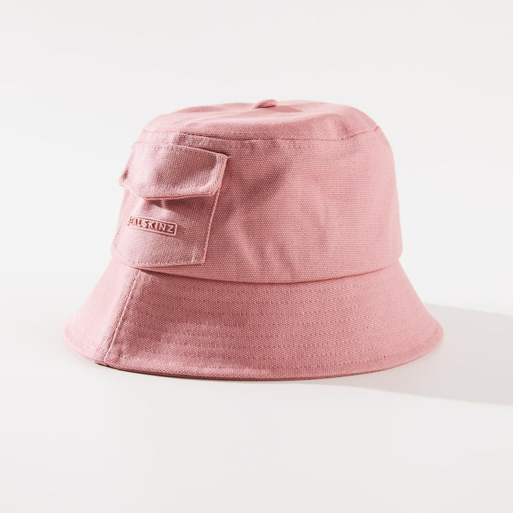 Sealskinz Lynford Waterproof Canvas Patch Pocket Bucket Hat - Pink