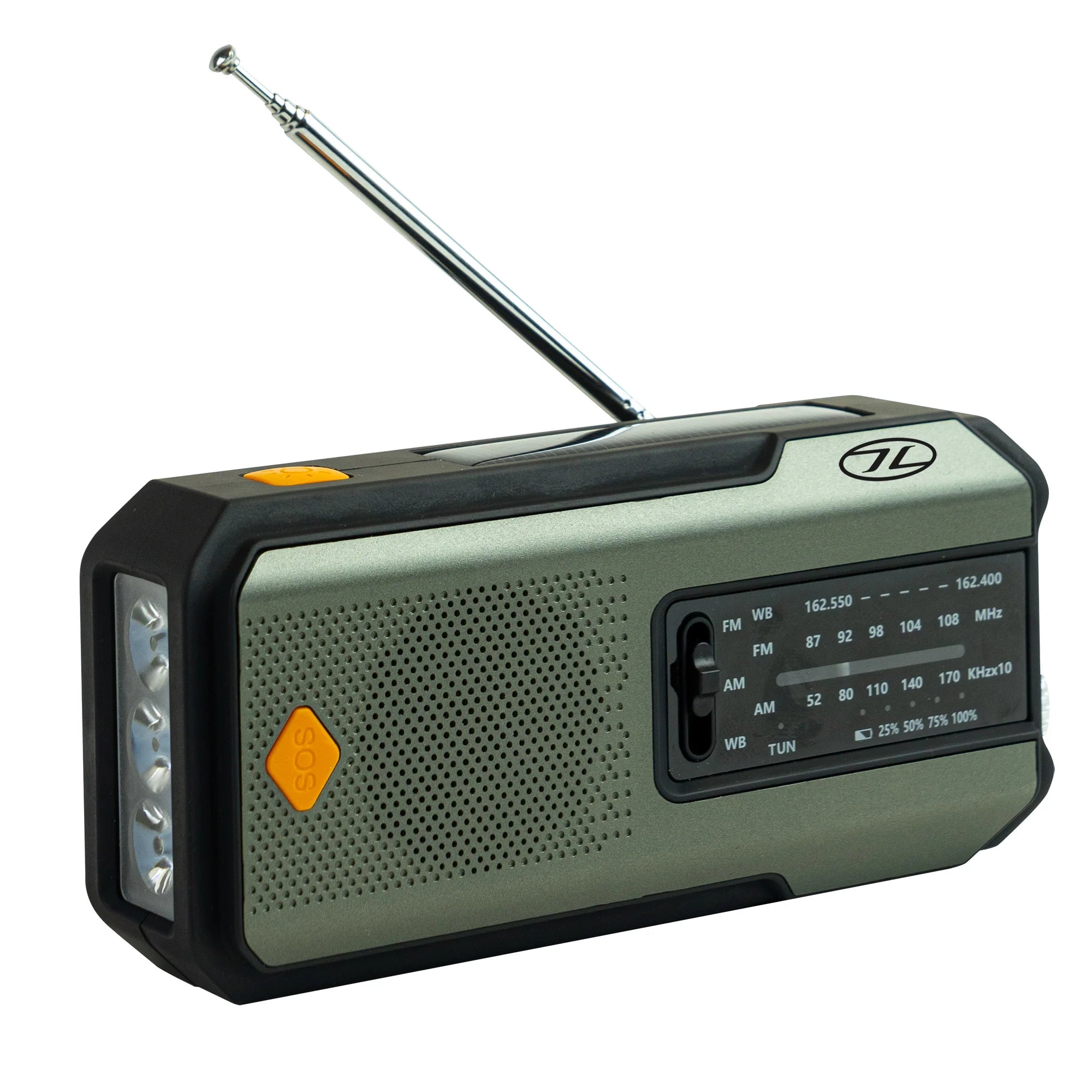 Highlander Universal Survival Emergency Hub (Powerbank, Torch, Radio, SOS)