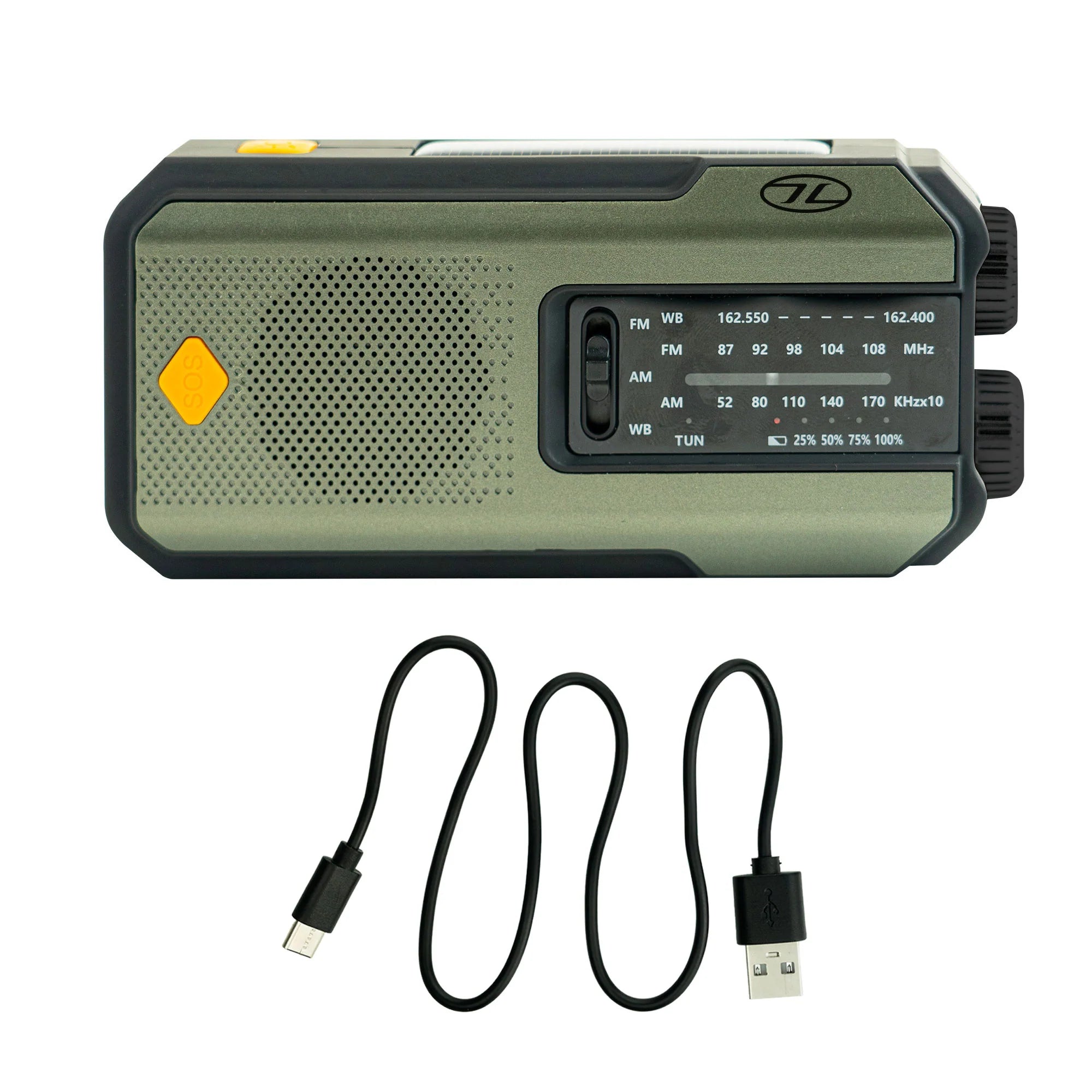 Highlander Universal Survival Emergency Hub (Powerbank, Torch, Radio, SOS)