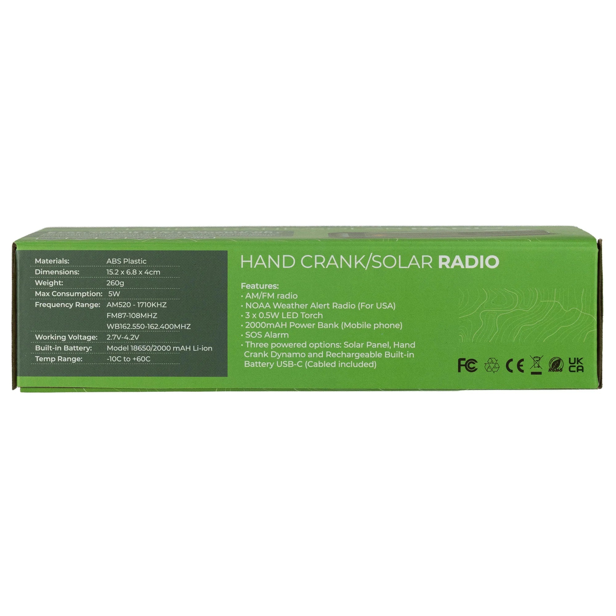 Highlander Universal Survival Emergency Hub (Powerbank, Torch, Radio, SOS)