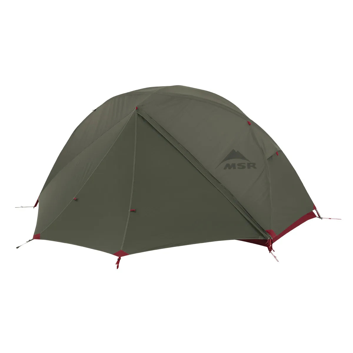 MSR Elixir 1 Person Backpacking Tent - Green/Red