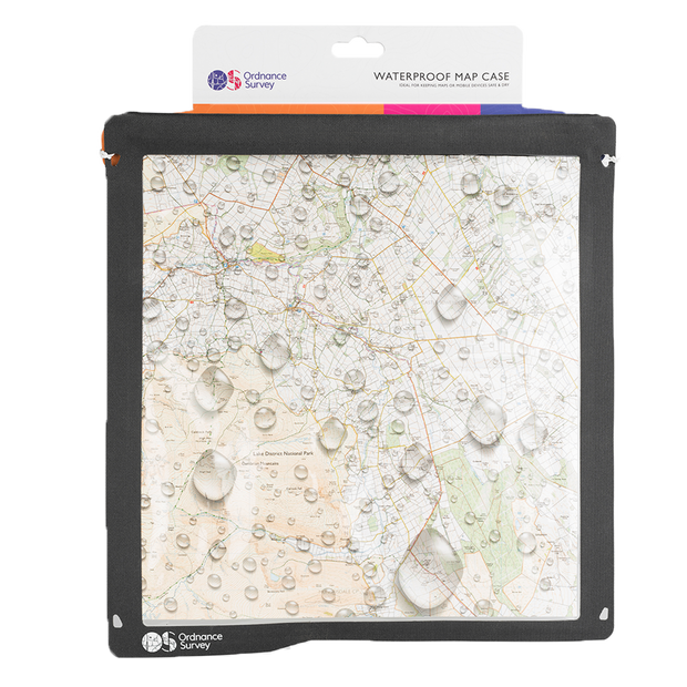 Ordnance Survey Waterproof Map Case