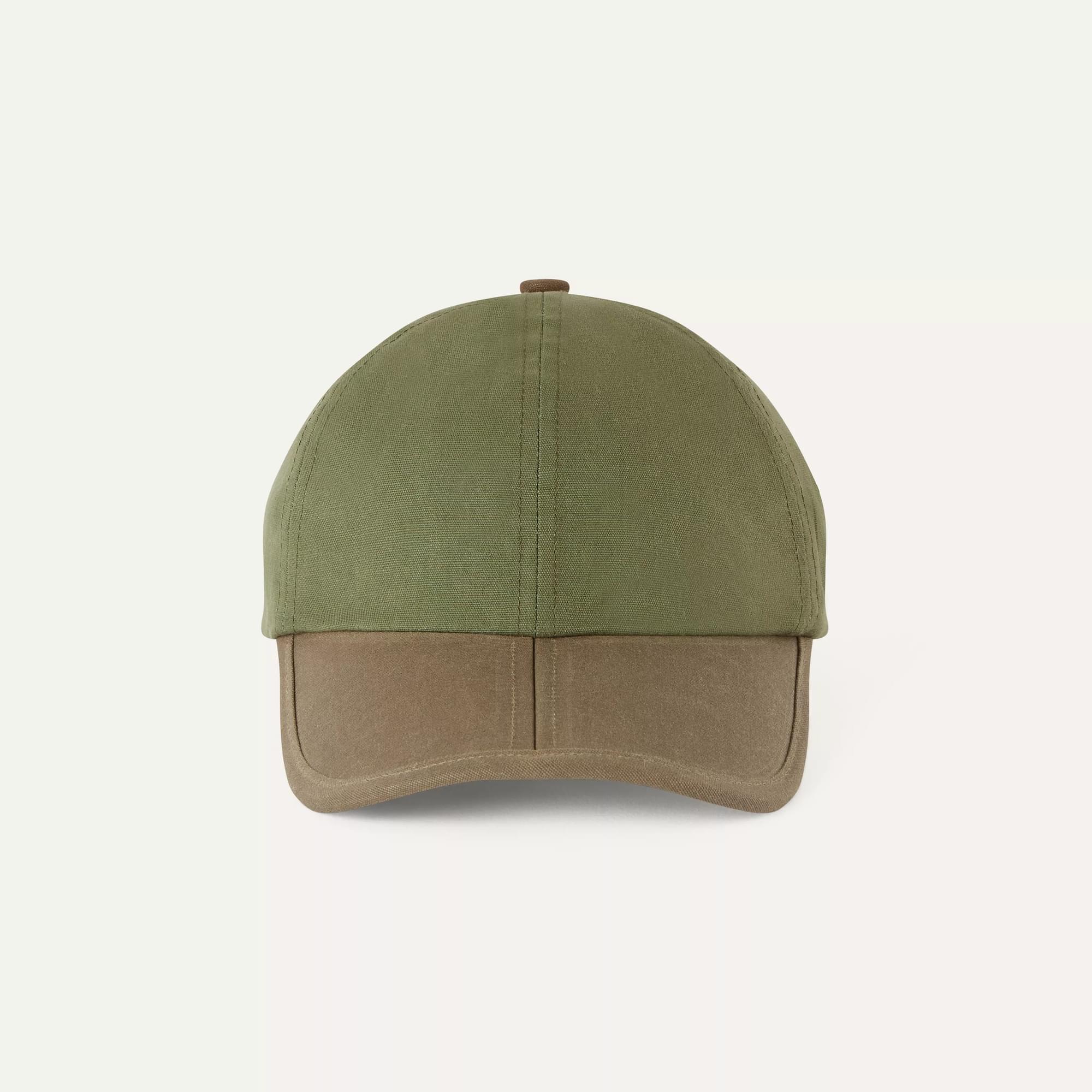 Sealskinz Marham Waterproof Waxed Canvas Foldable Cap - Olive/Brown