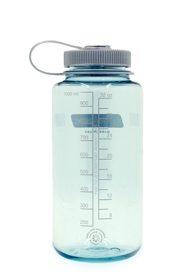 Nalgene 1 Litre Tritan Sustain Wide Mouth Bottle - Seafoam