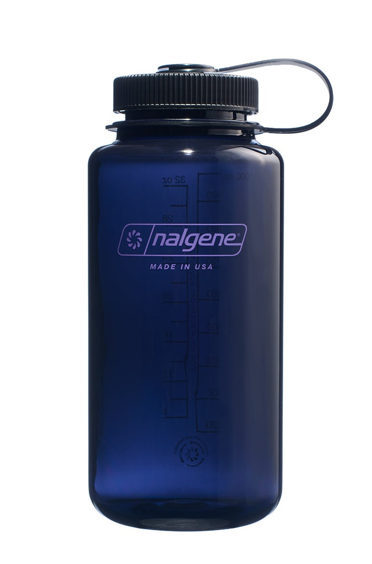 Nalgene 1 Litre Tritan Sustain Wide Mouth Bottle - Odyssey Gray