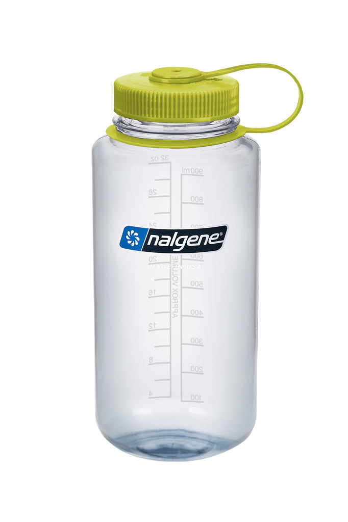 Nalgene 1 Litre Tritan Sustain Wide Mouth Bottle - Clear