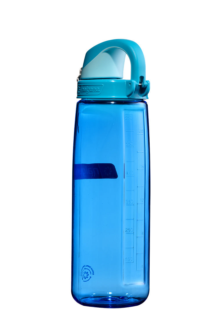 Nalgene 700ml Sustain On The Fly Bottle - Blue, Glacial Cap