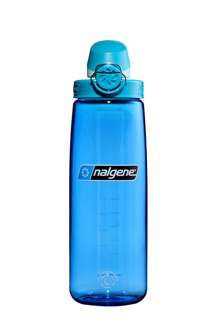 Nalgene 700ml Sustain On The Fly Bottle - Blue, Glacial Cap