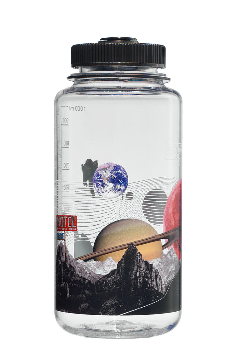 Nalgene 1 Litre Sustain Wide Mouth Bottle - Surrealist Astro Motel