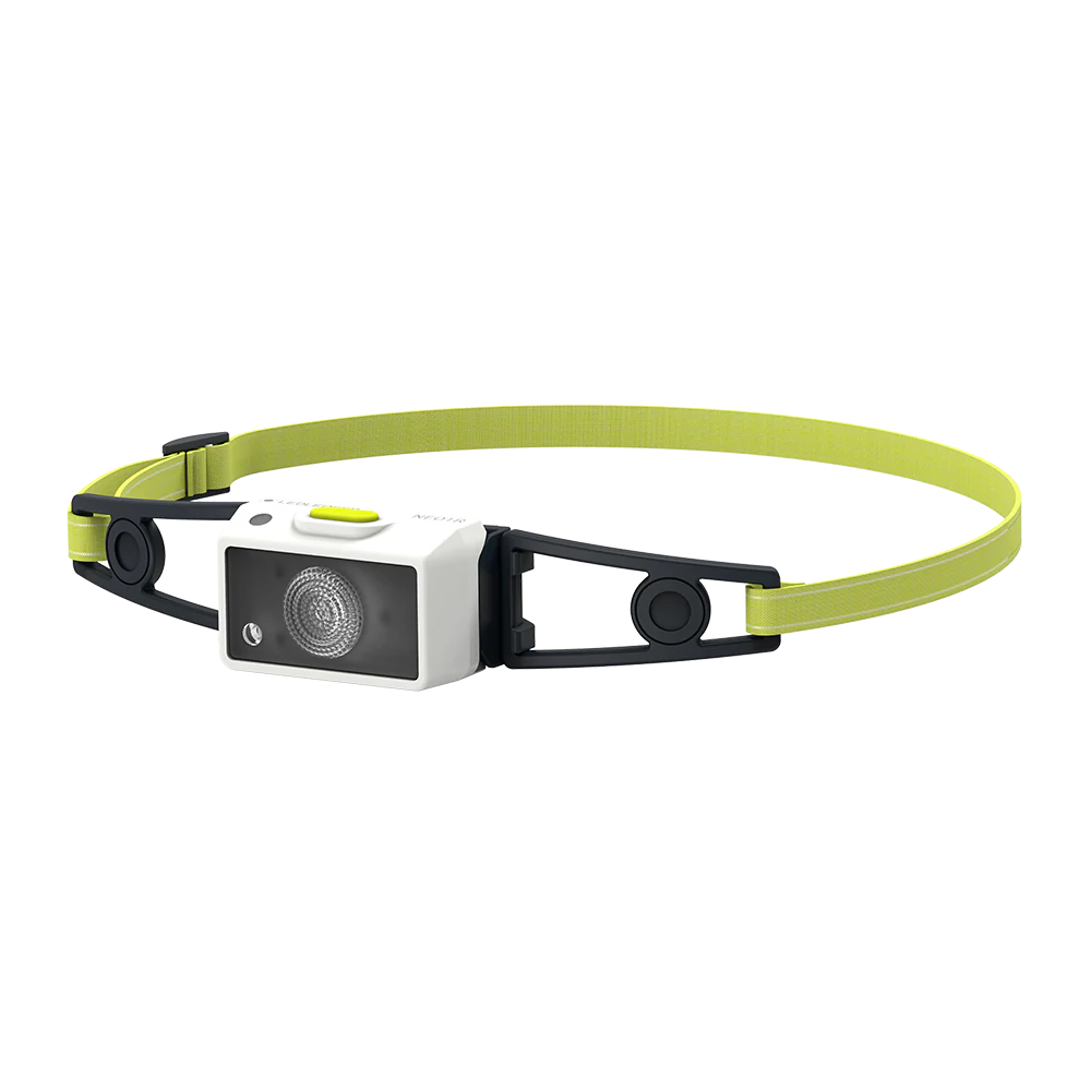 LEDLenser NEO1R Rechargeable Running Head Torch - Lime White