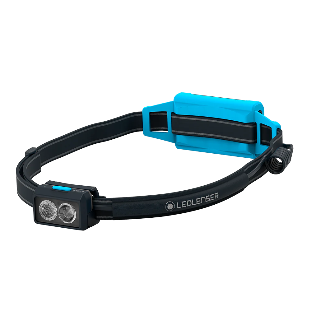 LEDLenser NEO5R Running Head Torch with Chest Strap - Blue