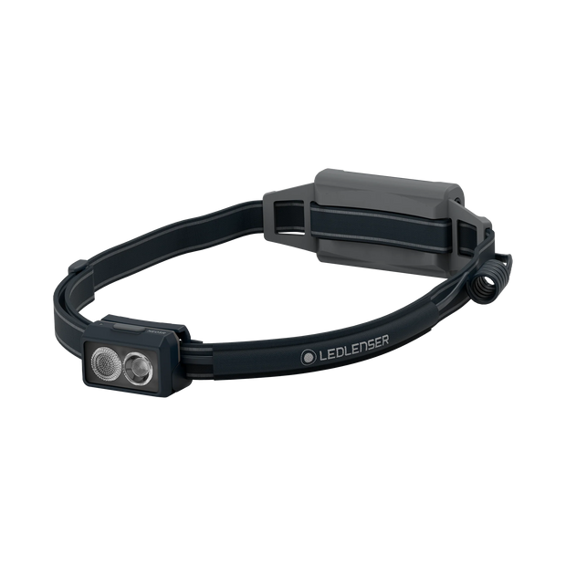LEDLenser NEO5R Running Head Torch with Chest Strap - Grey Black