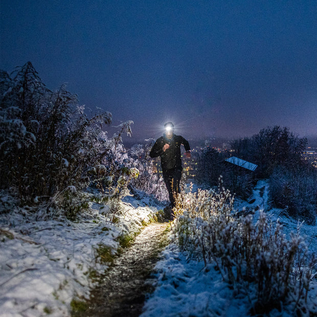 LEDLenser NEO5R Running Head Torch with Chest Strap - Blue