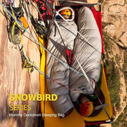 Naturehike Snowbird Mummy duck down winter Sleeping Bag (Various Sizes and Ratings )