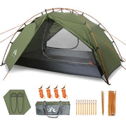 Night Cat 2 Persons backpacking tent with Aluminium Poles