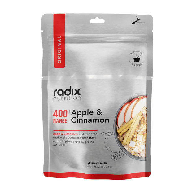 Radix Nutrition DofE Trail Food Apple Cinnamon Breakfast - Original - 400kcal