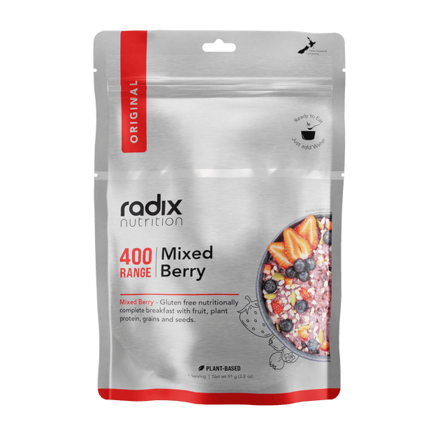 Radix Nutrition DofE Trail Food Mixed Berry Breakfast - Original - 400kcal