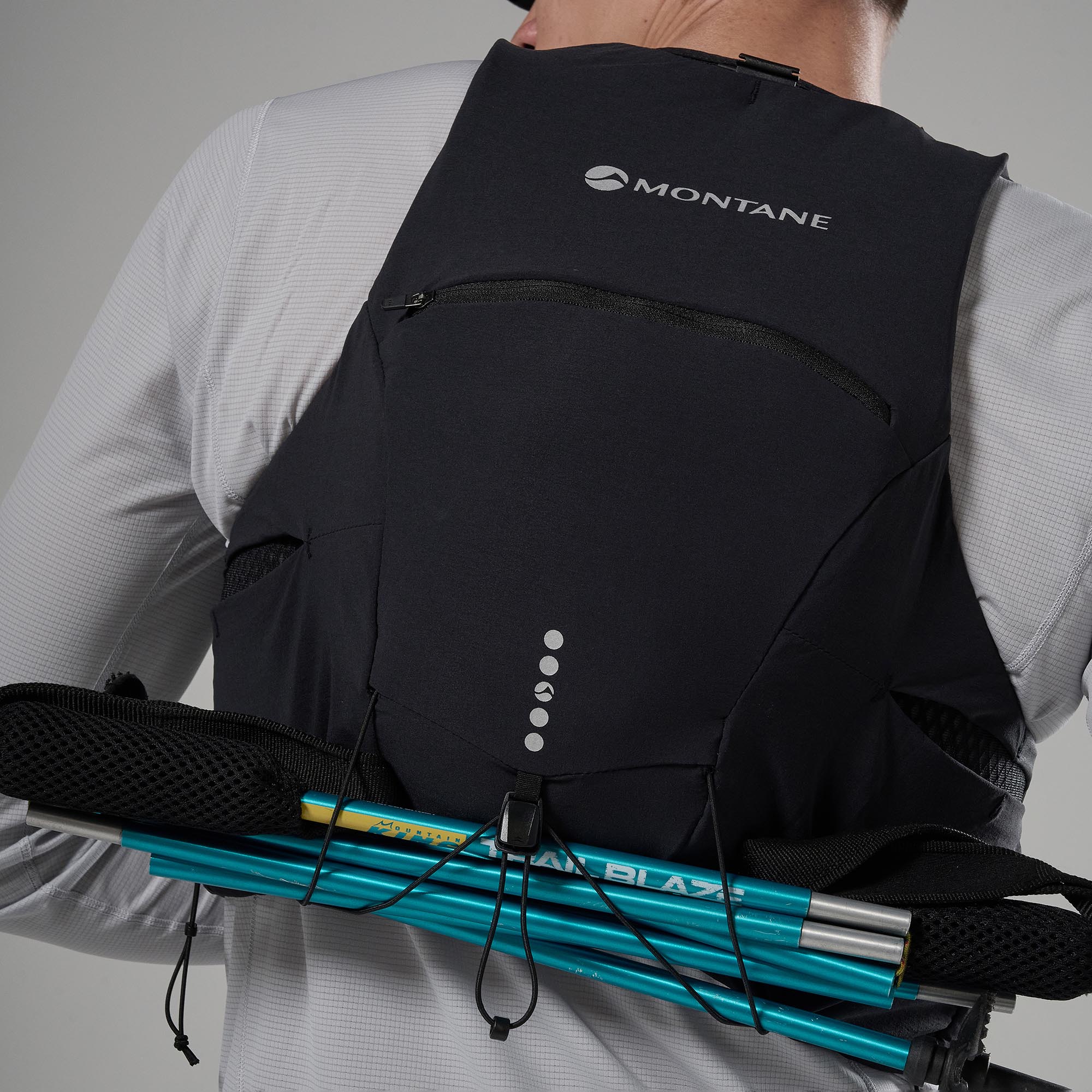 Montane Gecko VP5+ Updated Running Vest Hydration System - Black