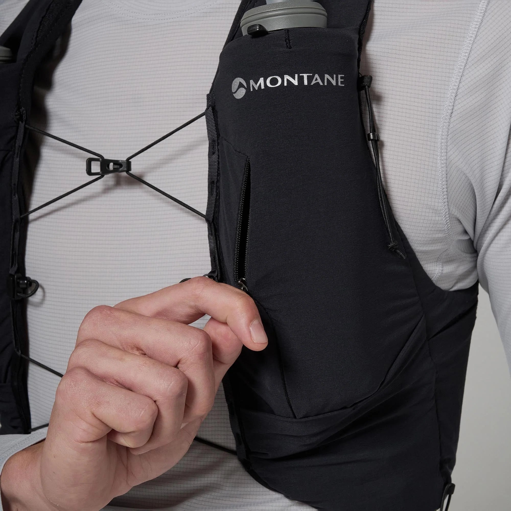 Montane Gecko VP5+ Updated Running Vest Hydration System - Black