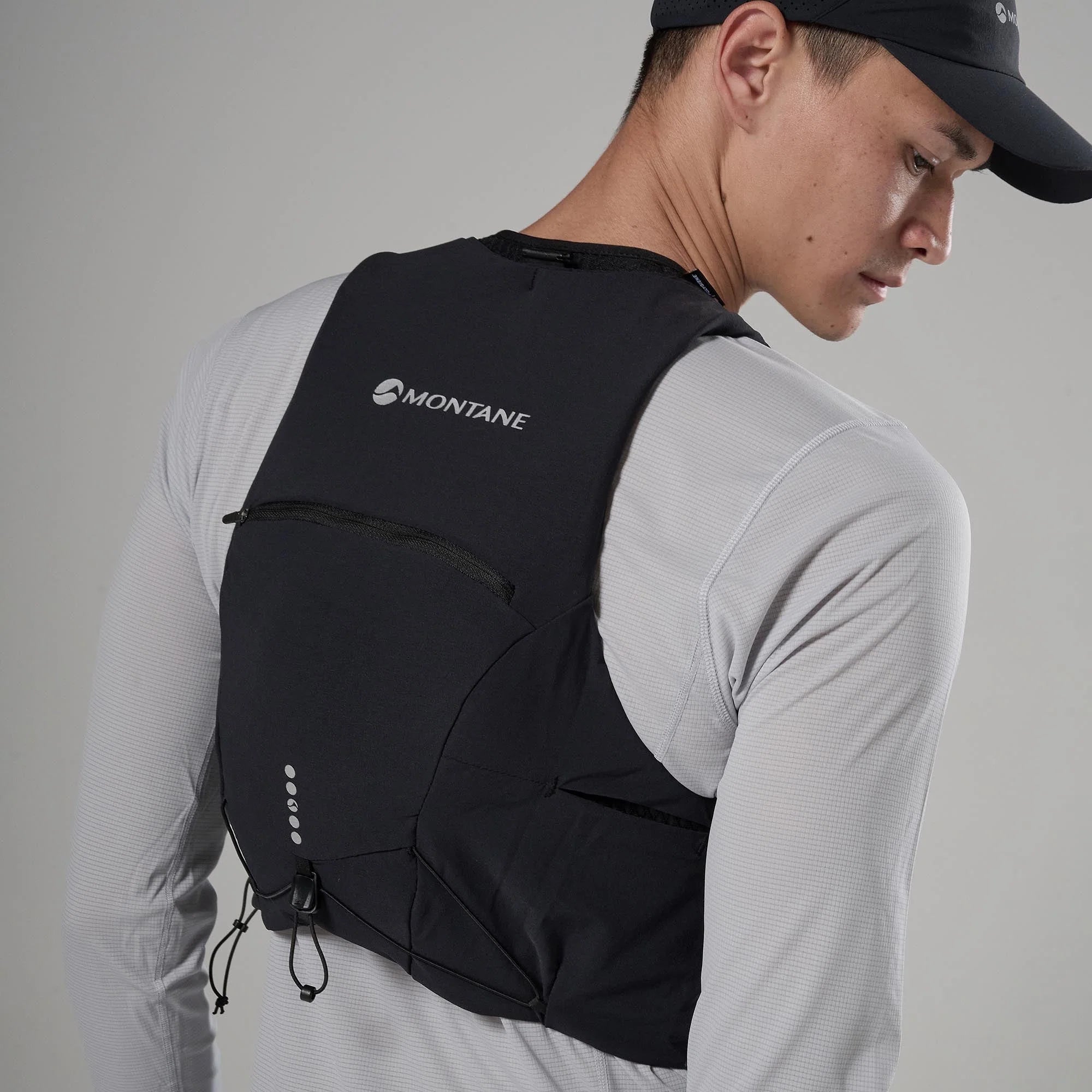 Montane Gecko VP5+ Updated Running Vest Hydration System - Black