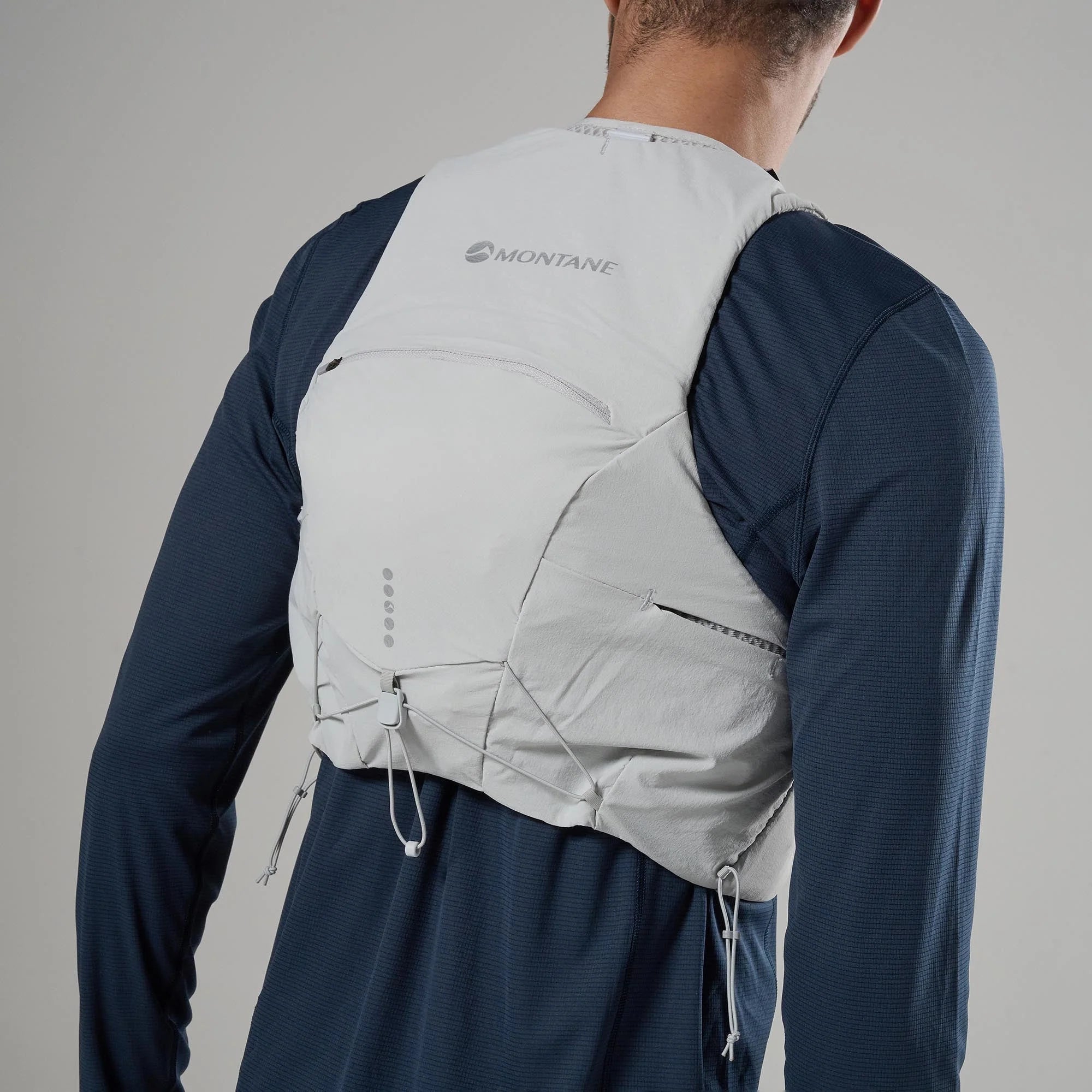 Montane Gecko VP5+ Updated Running Vest Hydration System - Platinum