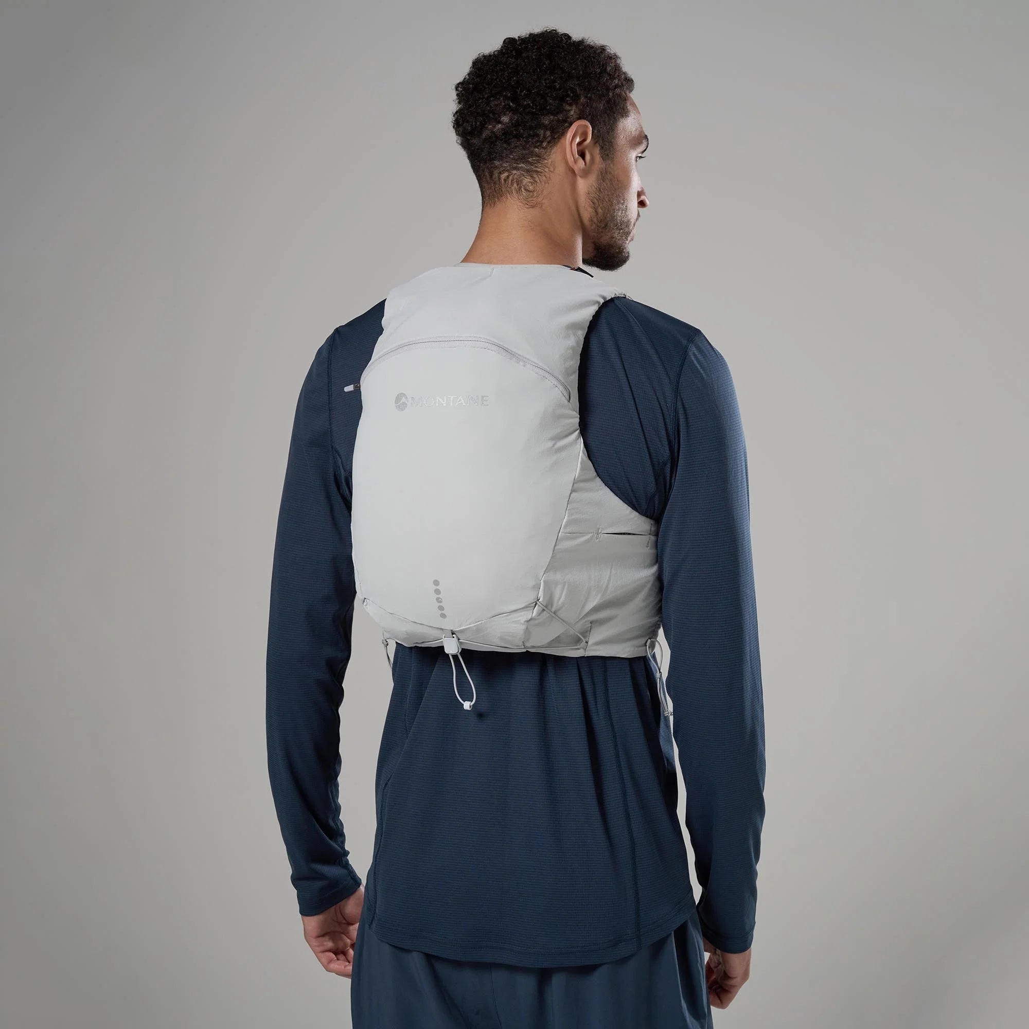 Montane Gecko VP12+ Updated Running Vest Hydration System - Platinum