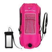 Ultimate Floats Swim Buoy/Tow Float for Open Water Swimming - Pink