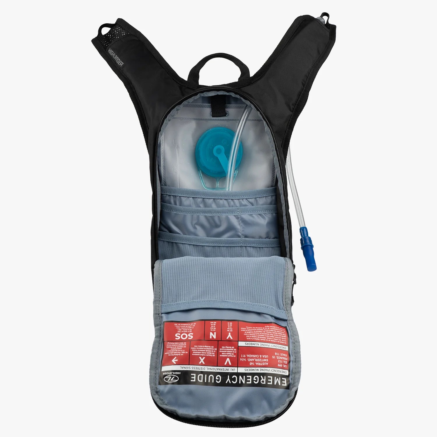 Highlander Bolt-Lite Hydration Pack - Black