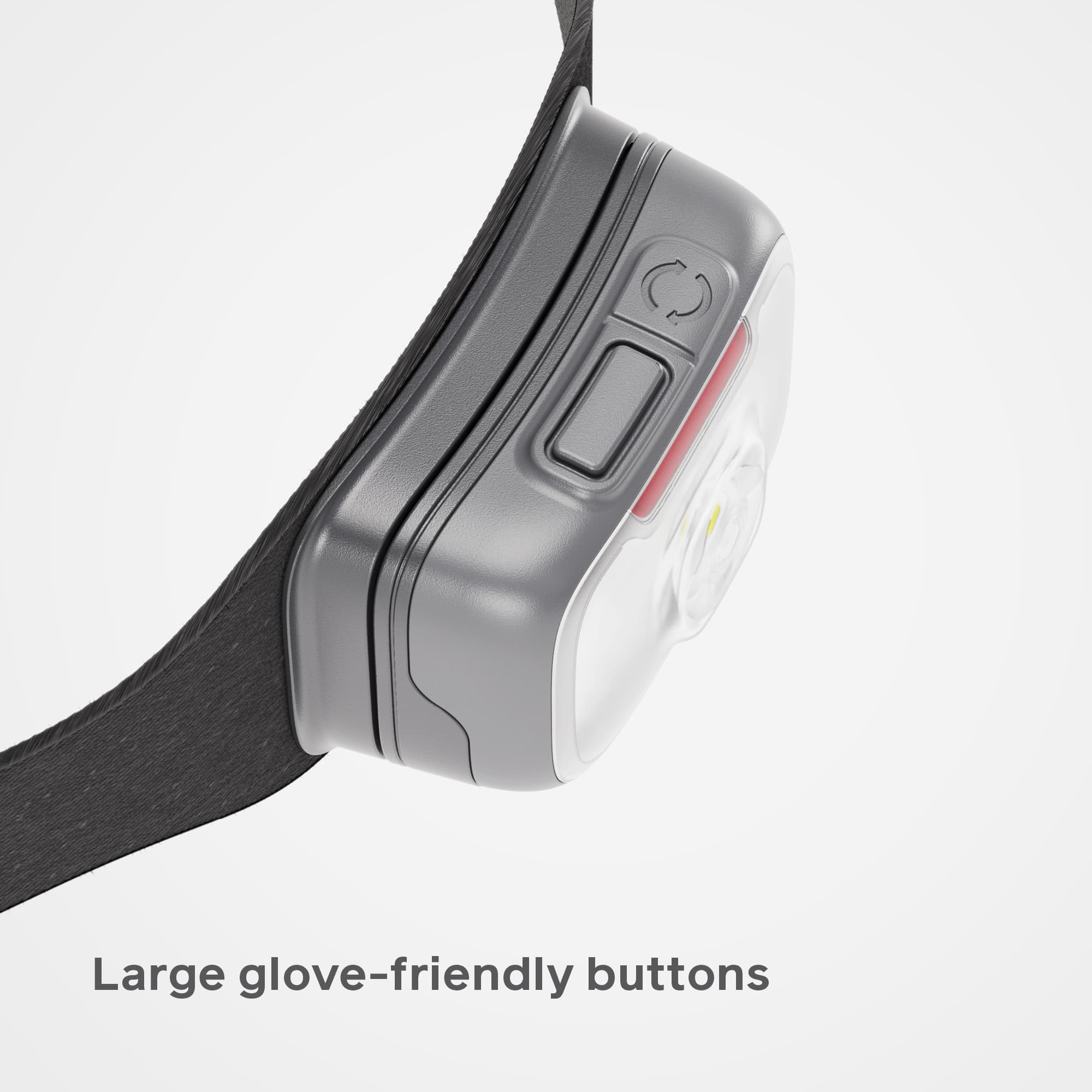 Biolite Range 500 USB-C Fast Charging Headlamp - Midnight Grey