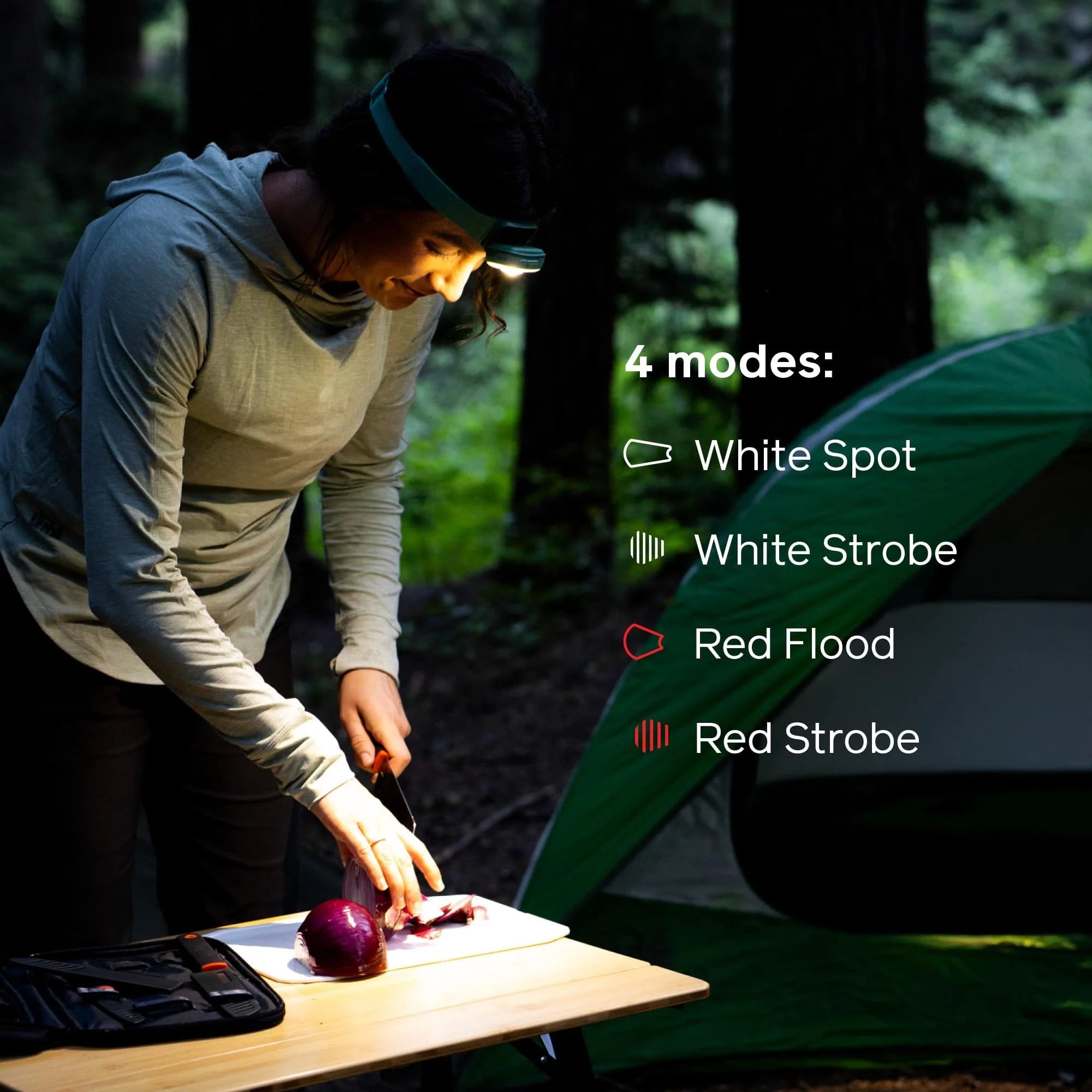 Biolite Range 400 USB-C Fast Charging Headlamp - Sage Green