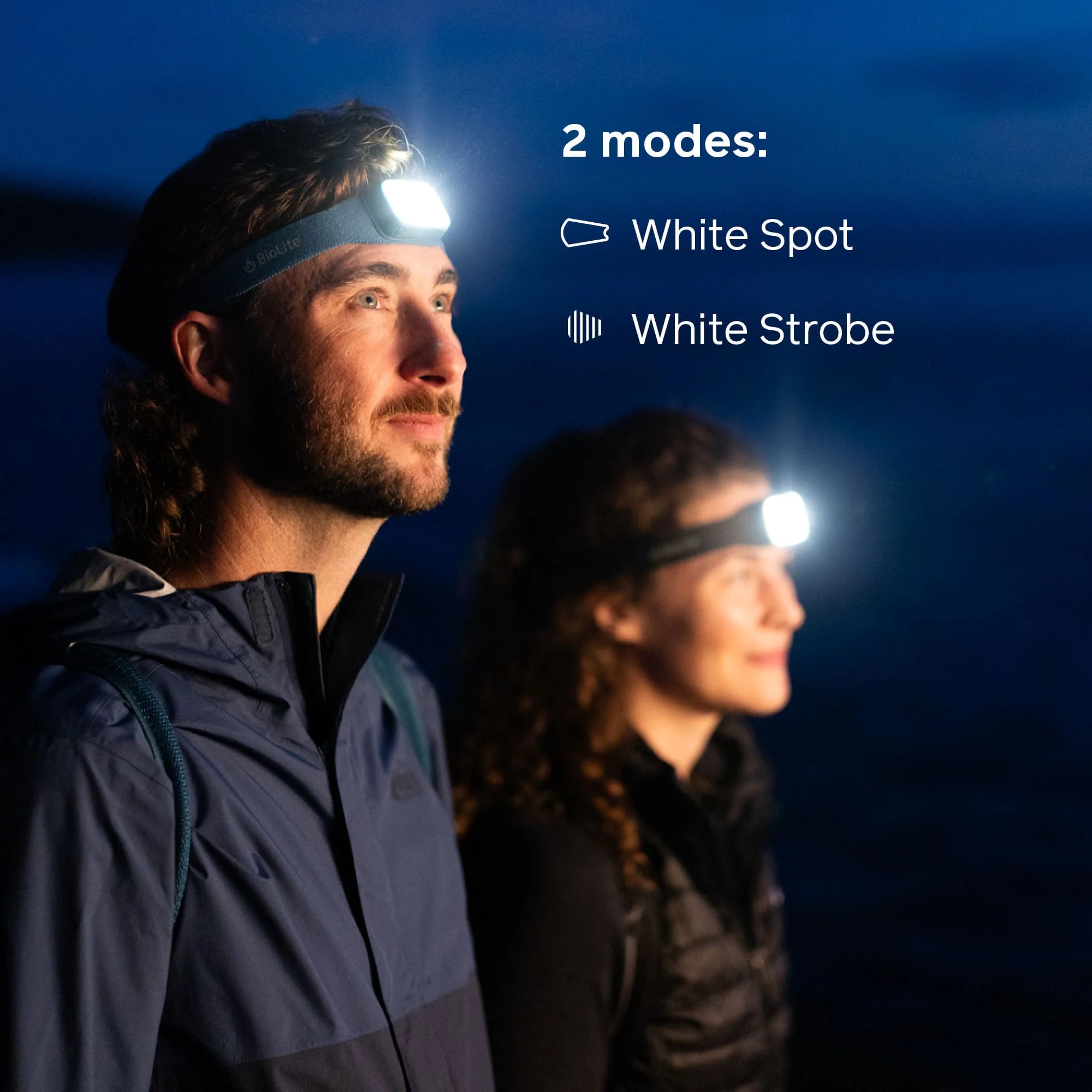 Biolite Range 300 USB-C Fast Charging Headlamp - Midnight Grey