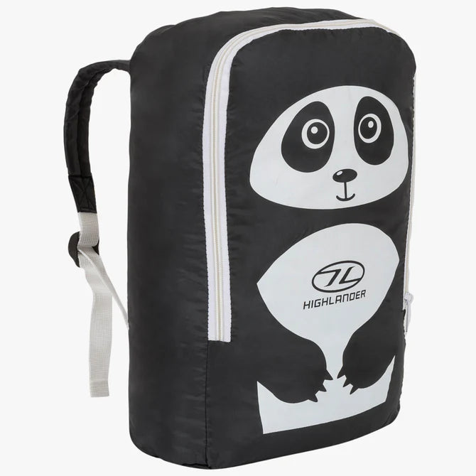 Highlander Creature Kids Mummy 300 Sleeping Bag - Panda Black