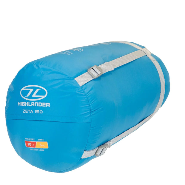 Highlander Zeta 150 Lightweight Sleeping Bag - Moon Blue