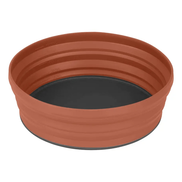 Sea To Summit X-Large Collapsible Camping Bowl - Rust