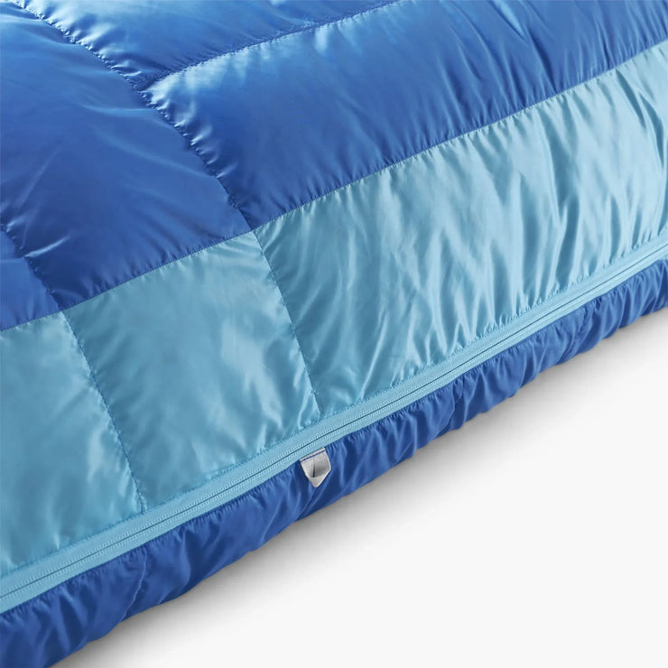 Sea To Summit Trek -9°C Down Sleeping Bag - Regular Snorkel Blue