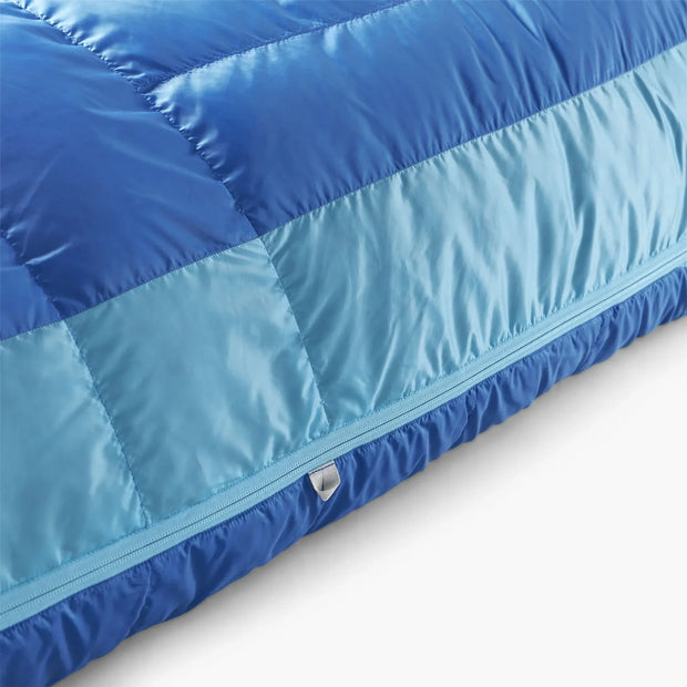 Sea To Summit Trek -1°C Down Sleeping Bag - Regular Snorkel Blue