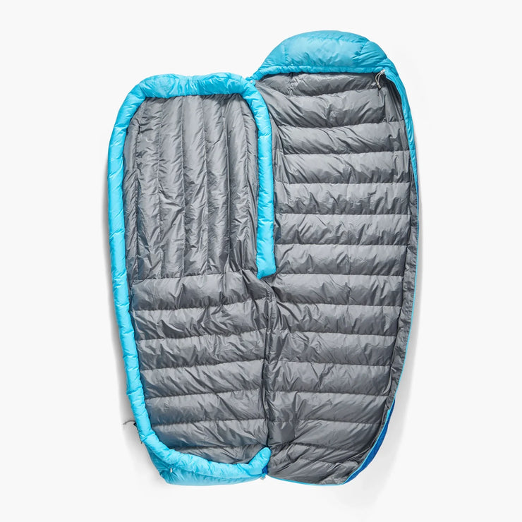 Sea To Summit Trek -9°C Down Sleeping Bag - Regular Snorkel Blue