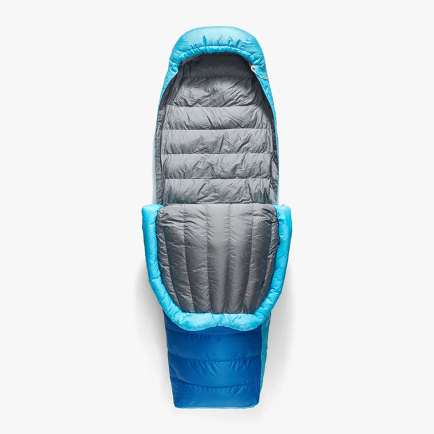 Sea To Summit Trek -1°C Down Sleeping Bag - Regular Snorkel Blue