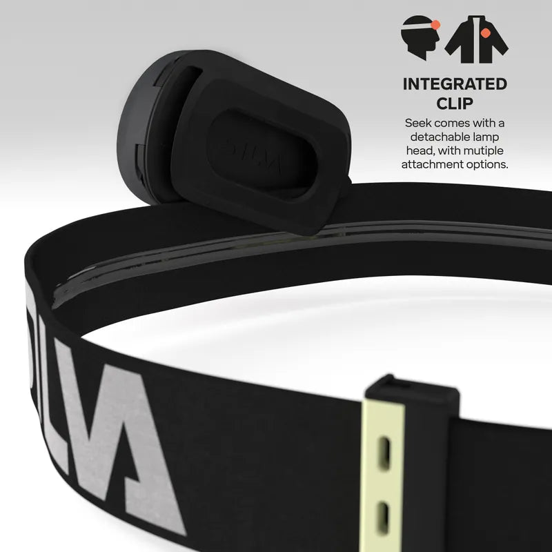 Silva Seek 320 Compact Headtorch - Midnight Black