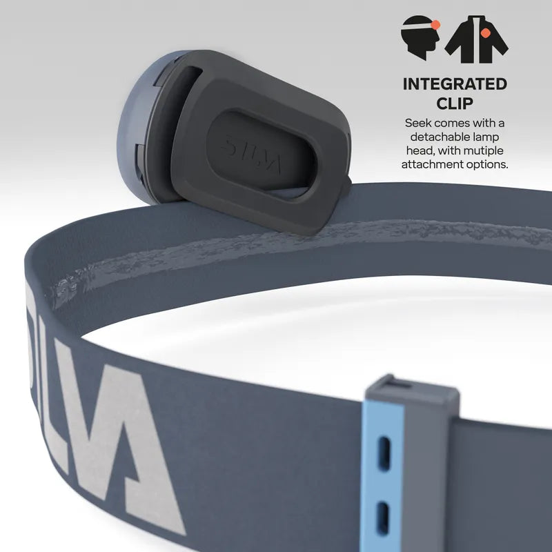 Silva Seek 420 Compact Headtorch - Stormy Sky