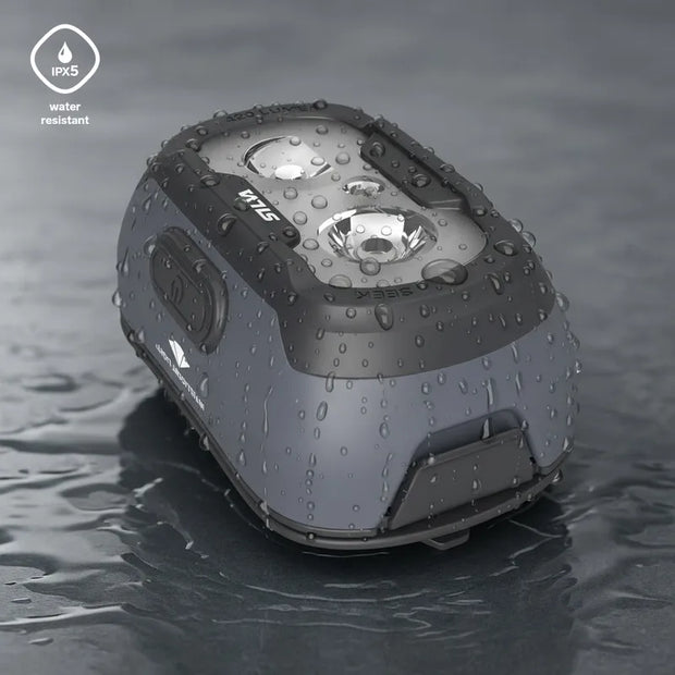 Silva Seek 420 Compact Headtorch - Stormy Sky