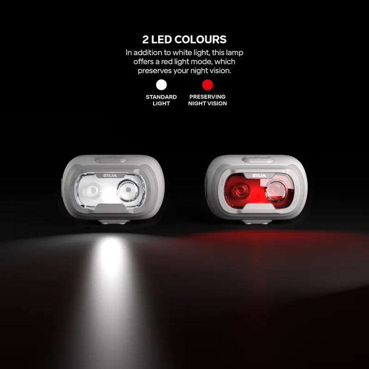 Silva Seek 420 Compact Headtorch - Whiteout