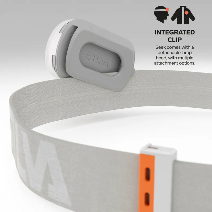 Silva Seek 420 Compact Headtorch - Whiteout