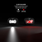 Silva Seek 450 Recharge Rechargeable Headtorch - Midnight Black