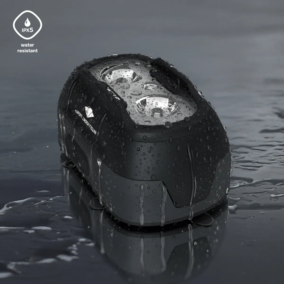 Silva Seek 450 Recharge Rechargeable Headtorch - Midnight Black